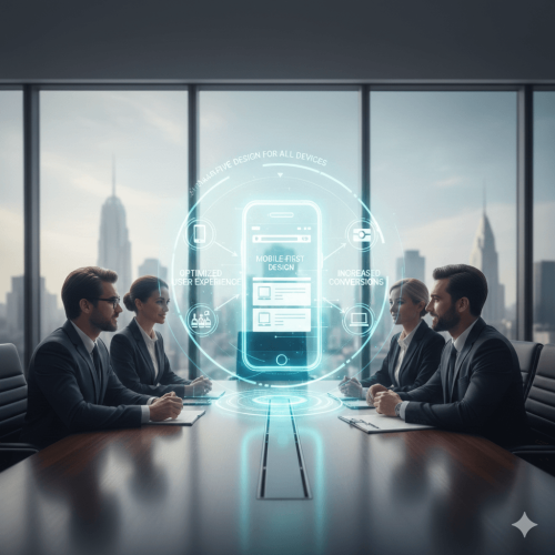 Mobile first website design service by Mindwebix USA